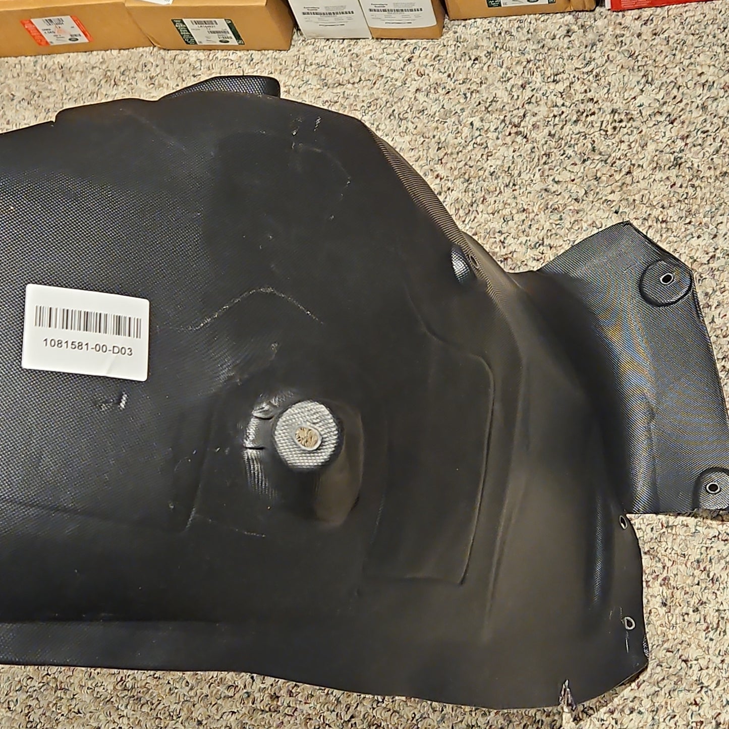 Tesla 1081581-00-D03 Model 3 Left Front Fender Liner New