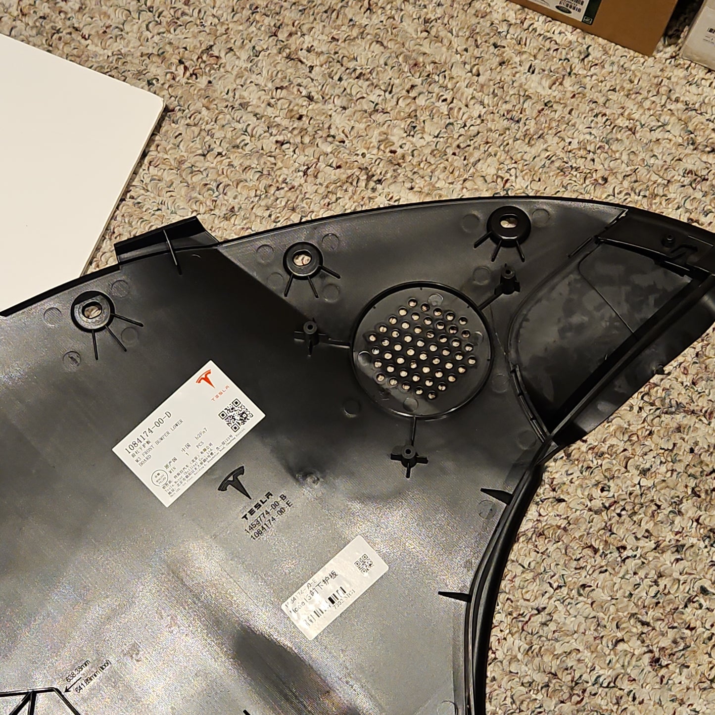 Tesla 1084174-00-D Model 3 Front Bumper Front End Carrier NEW