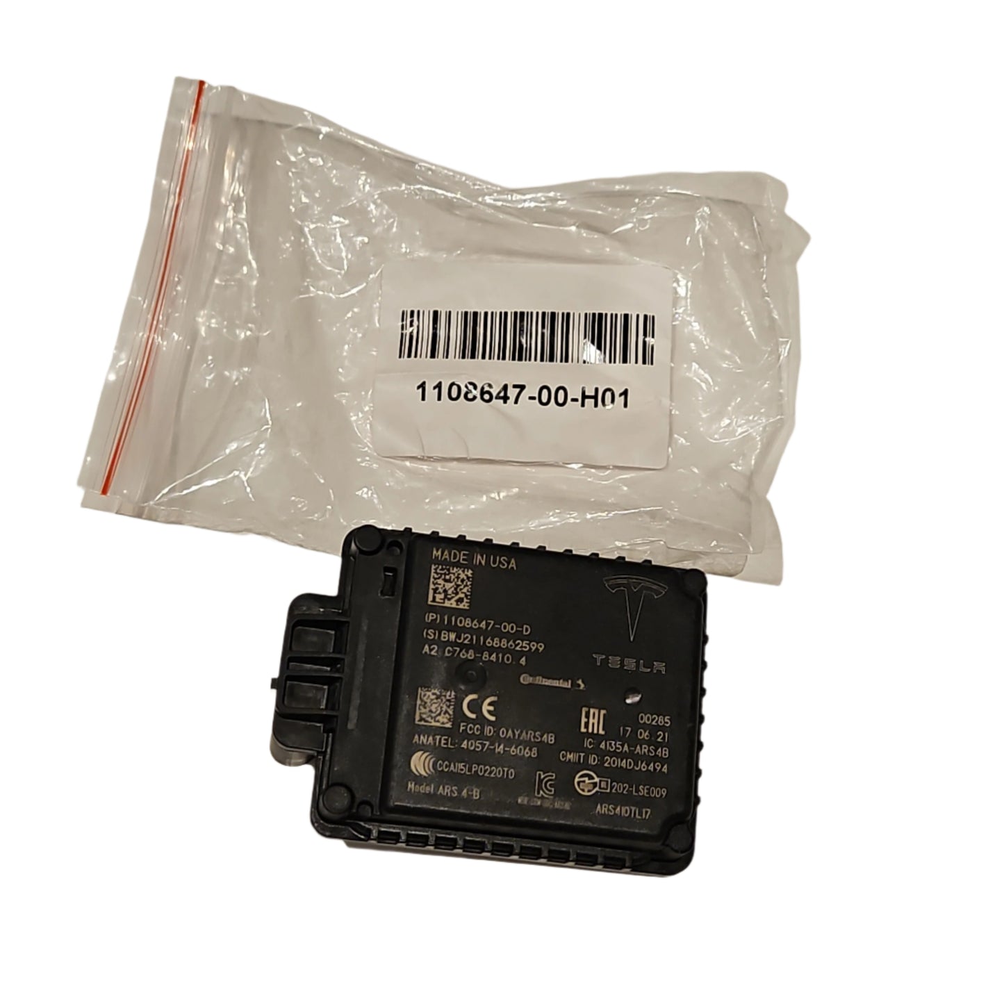 Tesla 1108647-00-H01 Radar Sensor Control Module