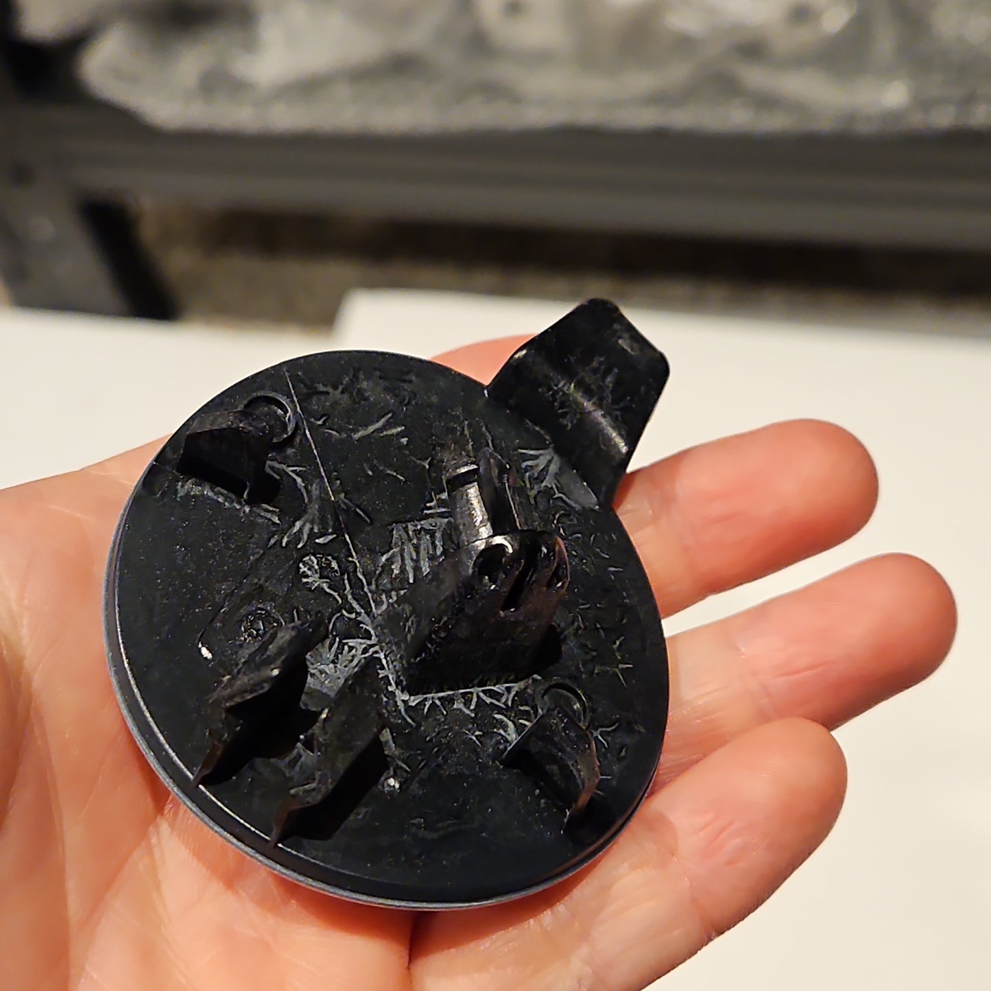 Tesla 1493746-00-A01 Model Y Front Bumper Tow Hook Cover