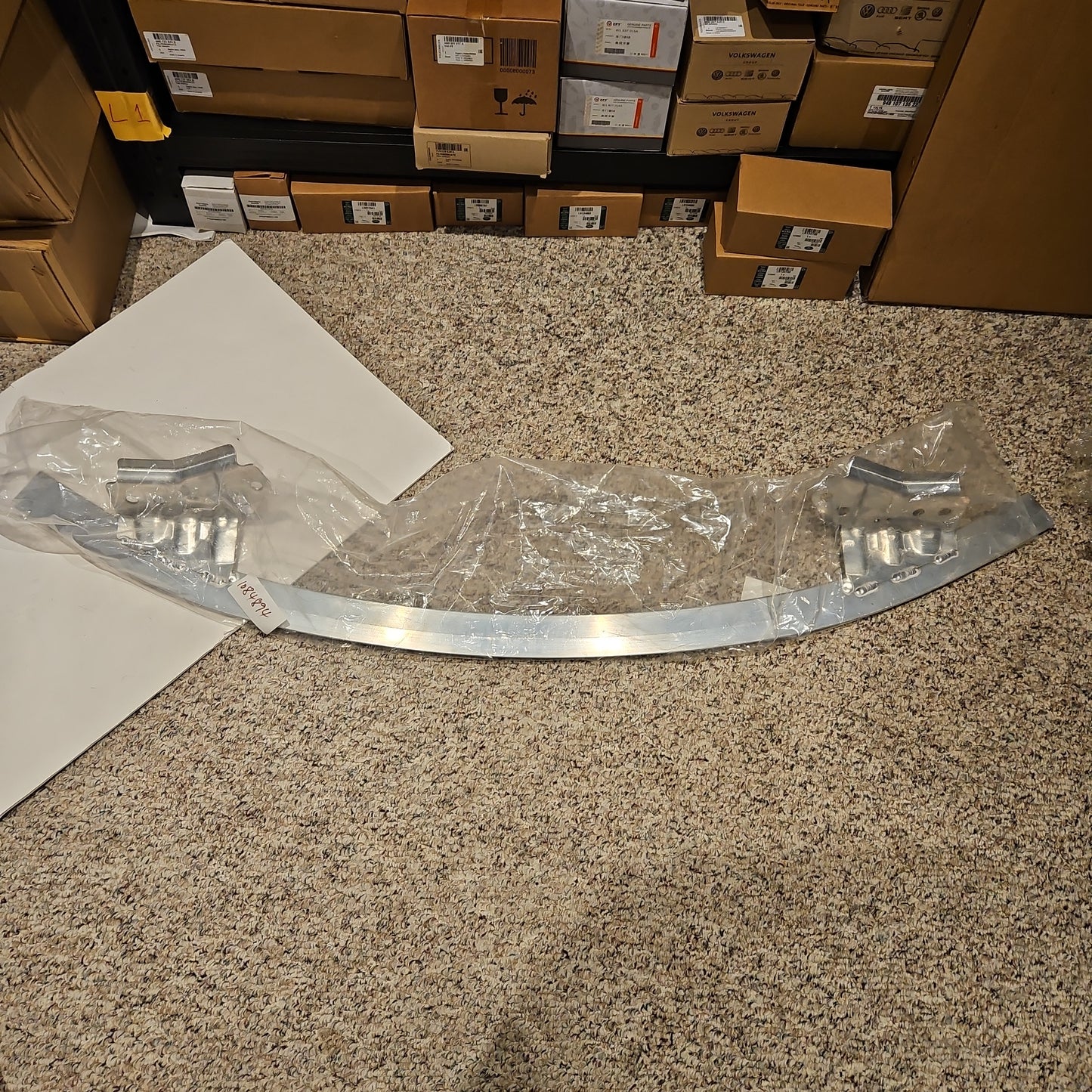 Tesla 1084894-00-B Model 3 Front Lower Bumper Catcher  NEW