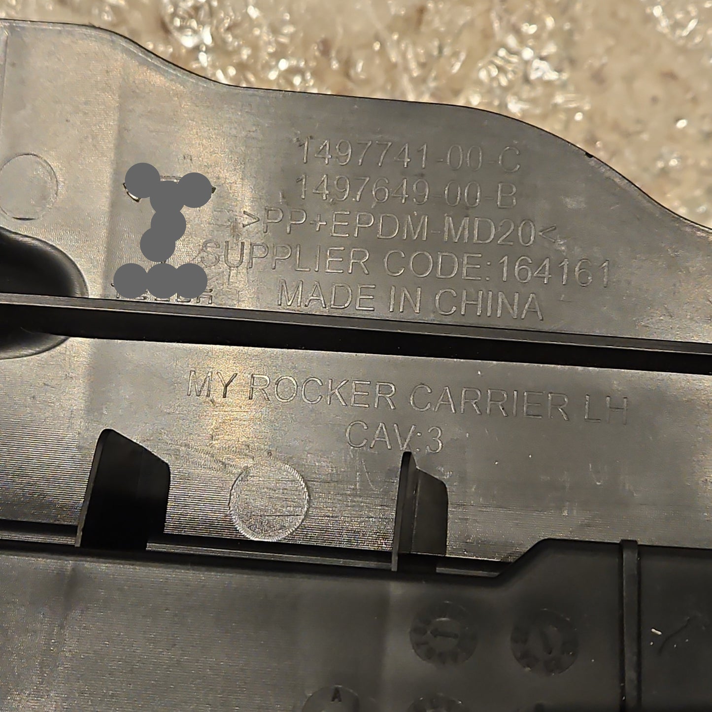 Tesla 1497741-00-C(LH) MOLDING SKIRT Rocker Carrier Lower Cover NEW