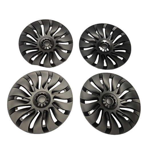 Tesla Model Y Wheel Cover Hubcap 19 Inch Matte Black (4 PCS)