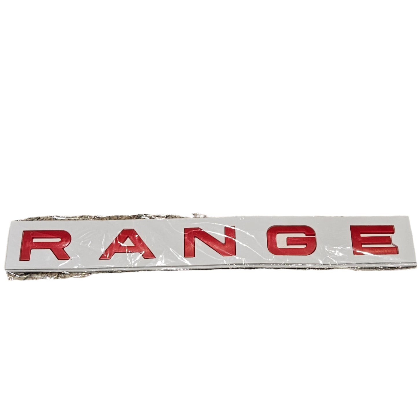 RANGE ROVER Lettering emblem Logo Matte Red NEW