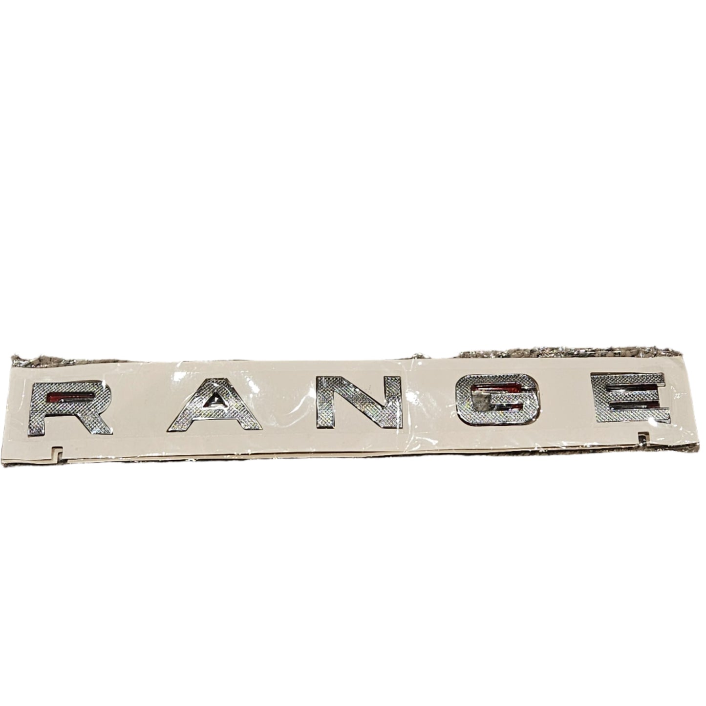 RANGE ROVER Lettering Logo Emblem Diamond Silver NEW
