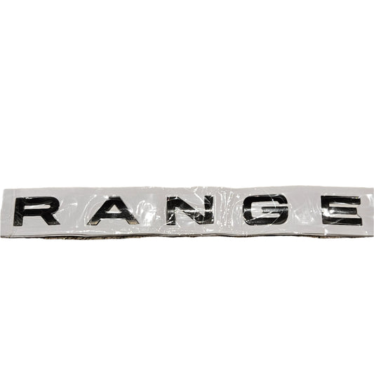 RANGE ROVER Lettering Emblem Logo Gloss Black NEW