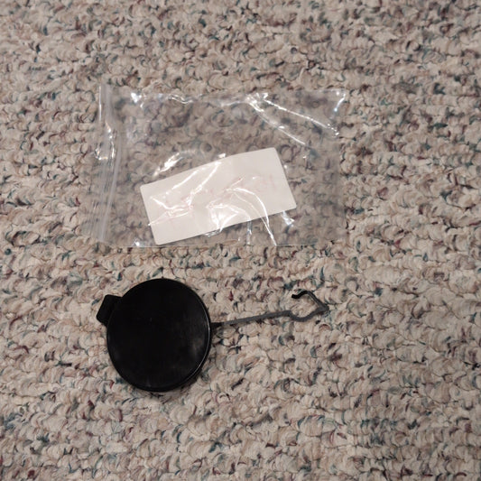 Tesla 1582574-00-C 2024 2025 Model 3 Rear Bumper Fascia Tow Hook Cover Cap