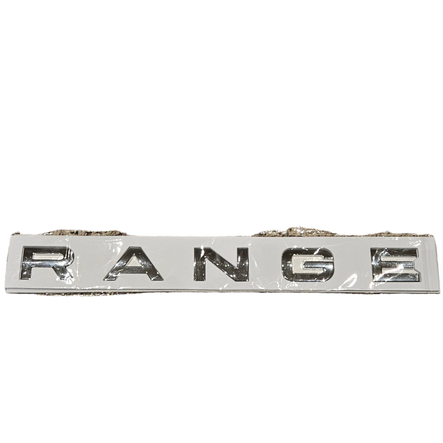 RANGE ROVER Lettering Logo Gloss Silver NEW