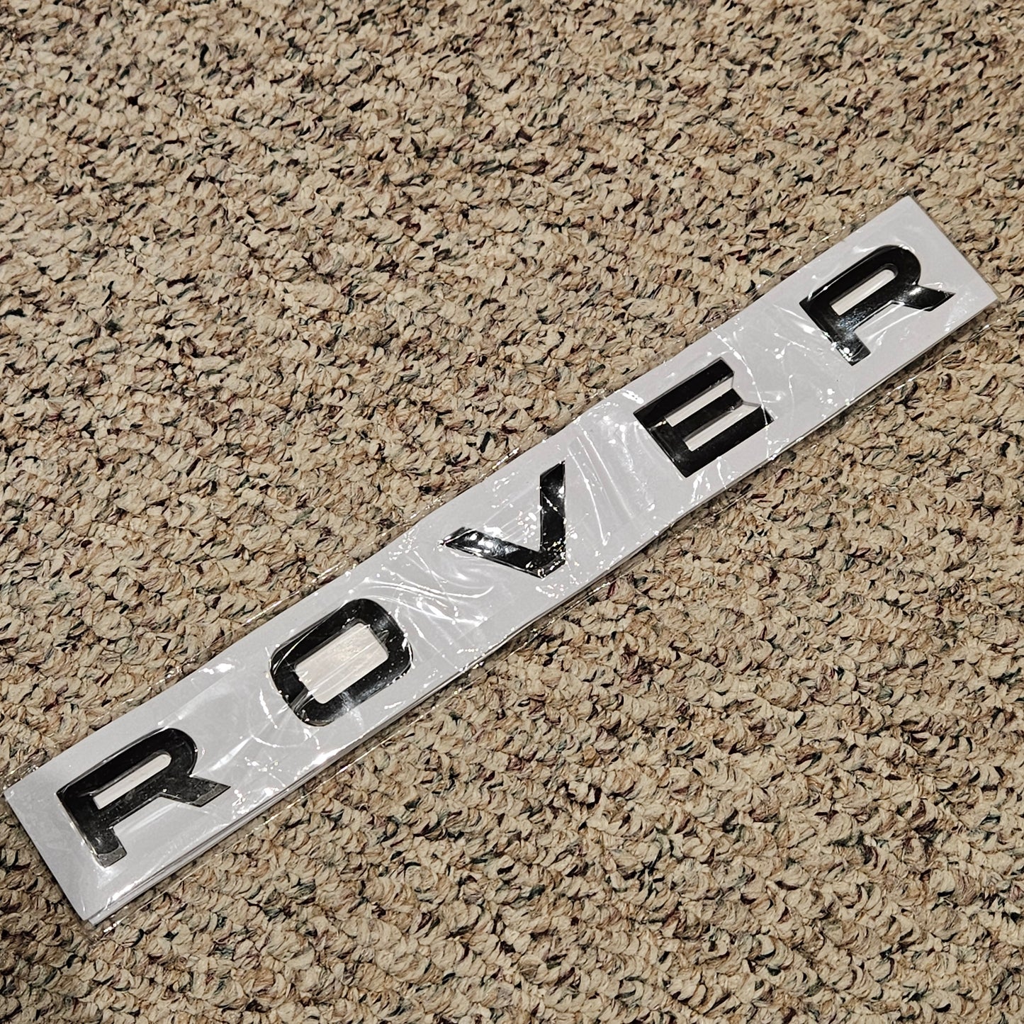 RANGE ROVER Lettering Emblem Logo Matte Black NEW