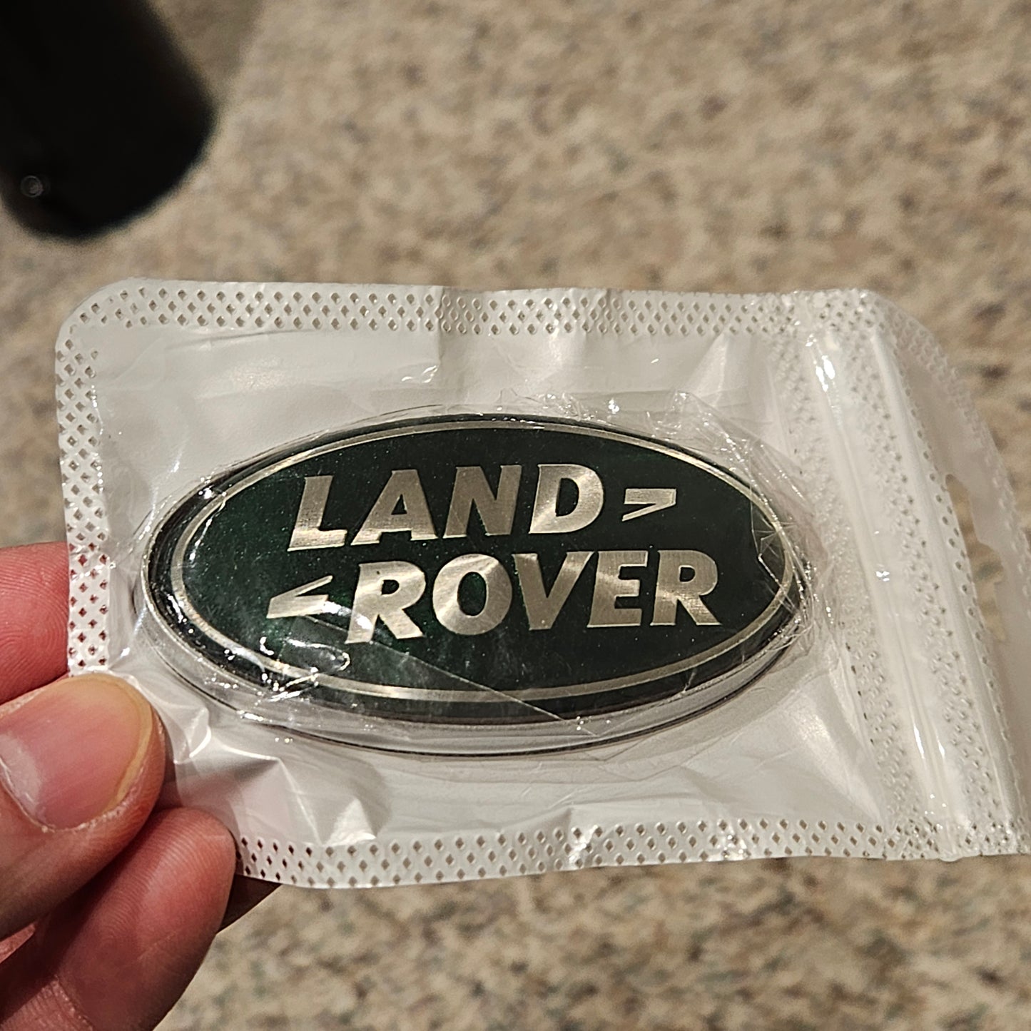 Land Rover Badge Small Green 7cm