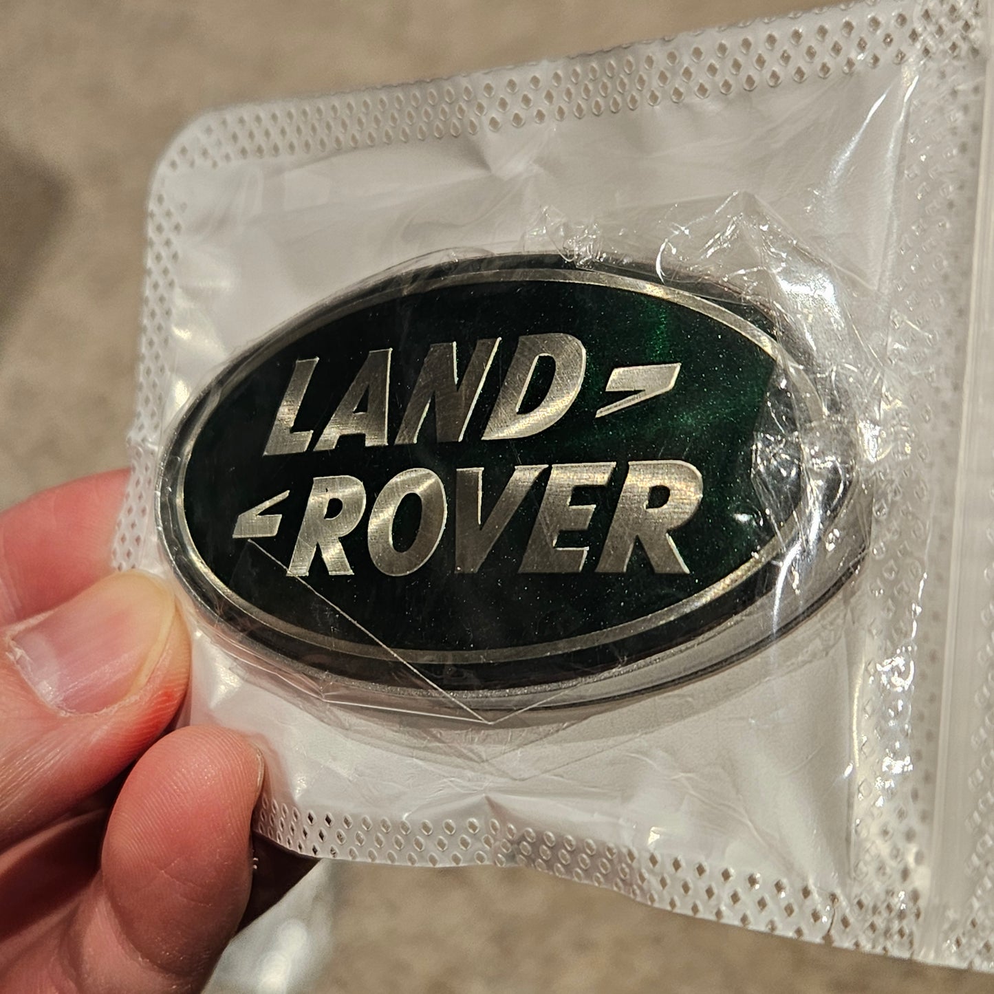 Land Rover Badge Small Green 7cm