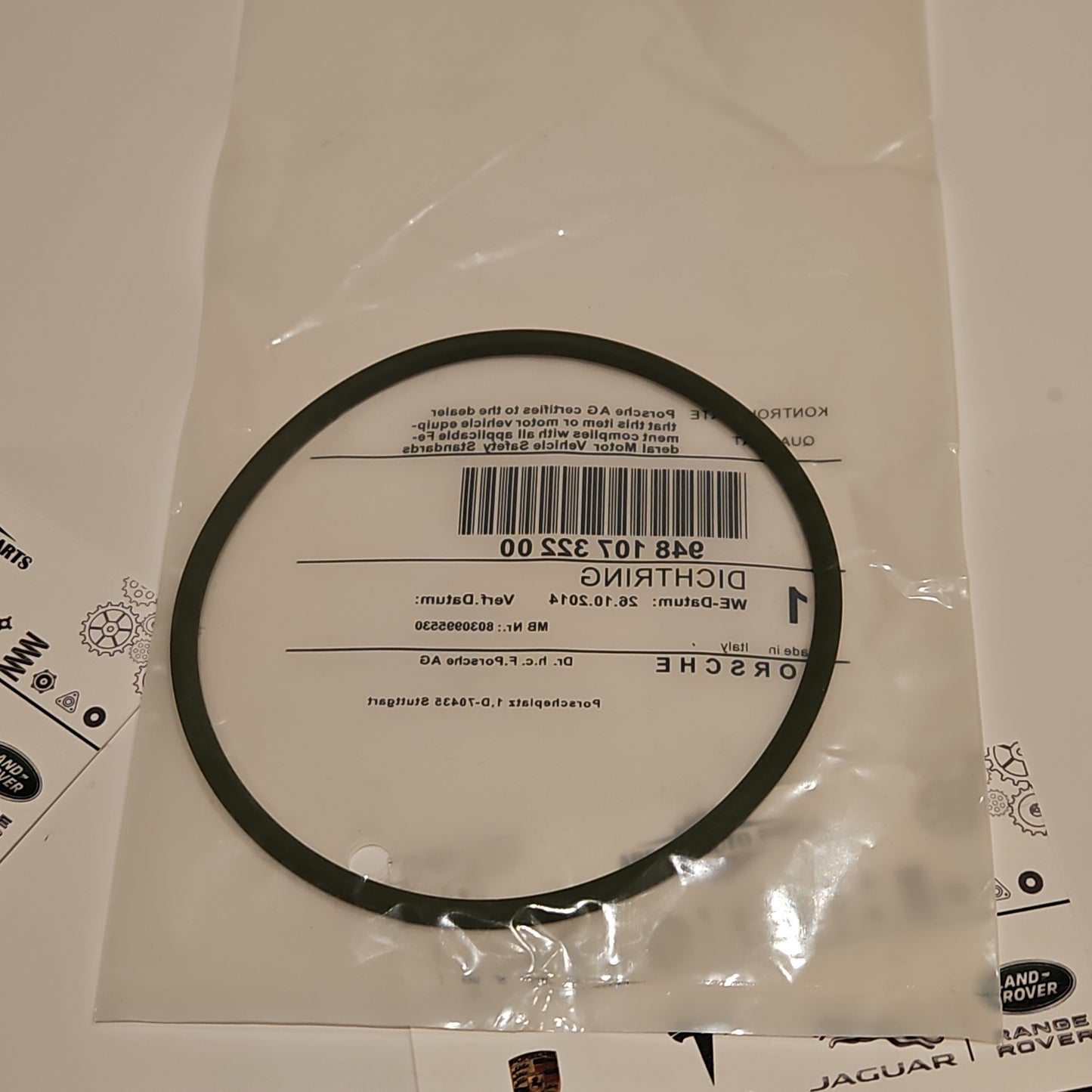 OEM 94810732200 OIL FILTER COVER CAP O-RING