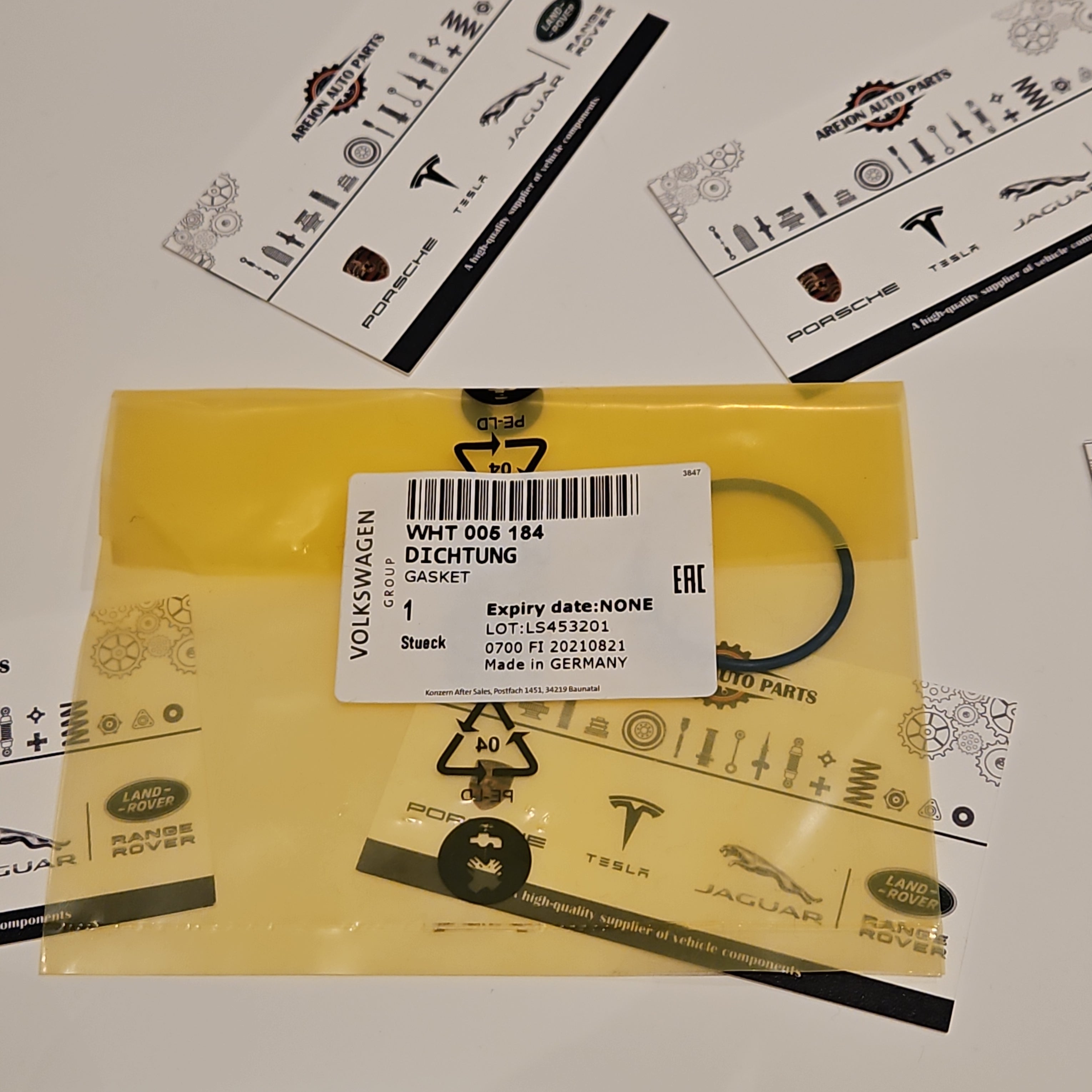 OEM WHT005184 Porsche High Pressure Fuel Pump O-Ring – Areion Auto Parts