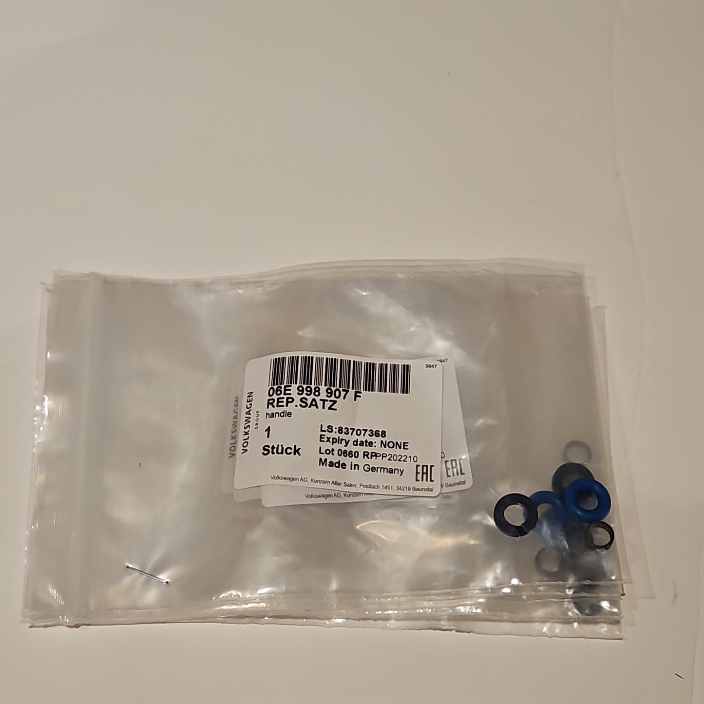 OEM 06E998907F Fuel Injector Reseal Kit