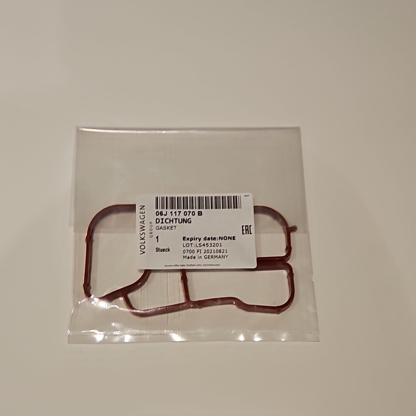 OEM 06J117070B Engine Oil Cooler Gasket