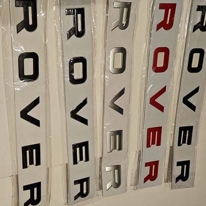 RANGE ROVER Letters Badge Logo Front Rear Hood PRICE EACH