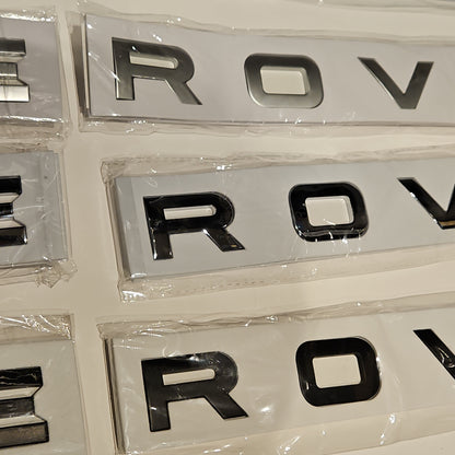 RANGE ROVER Letters Badge Logo Front Rear Hood PRICE EACH