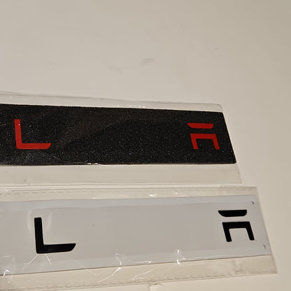 TESLA Logo Badge Trunk Emblem