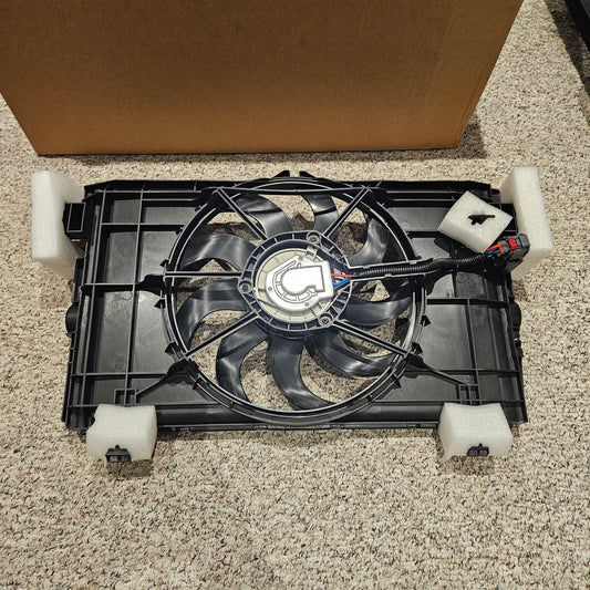 Tesla 1077084-00-E Model 3 Engine Cooling Fan Assembly