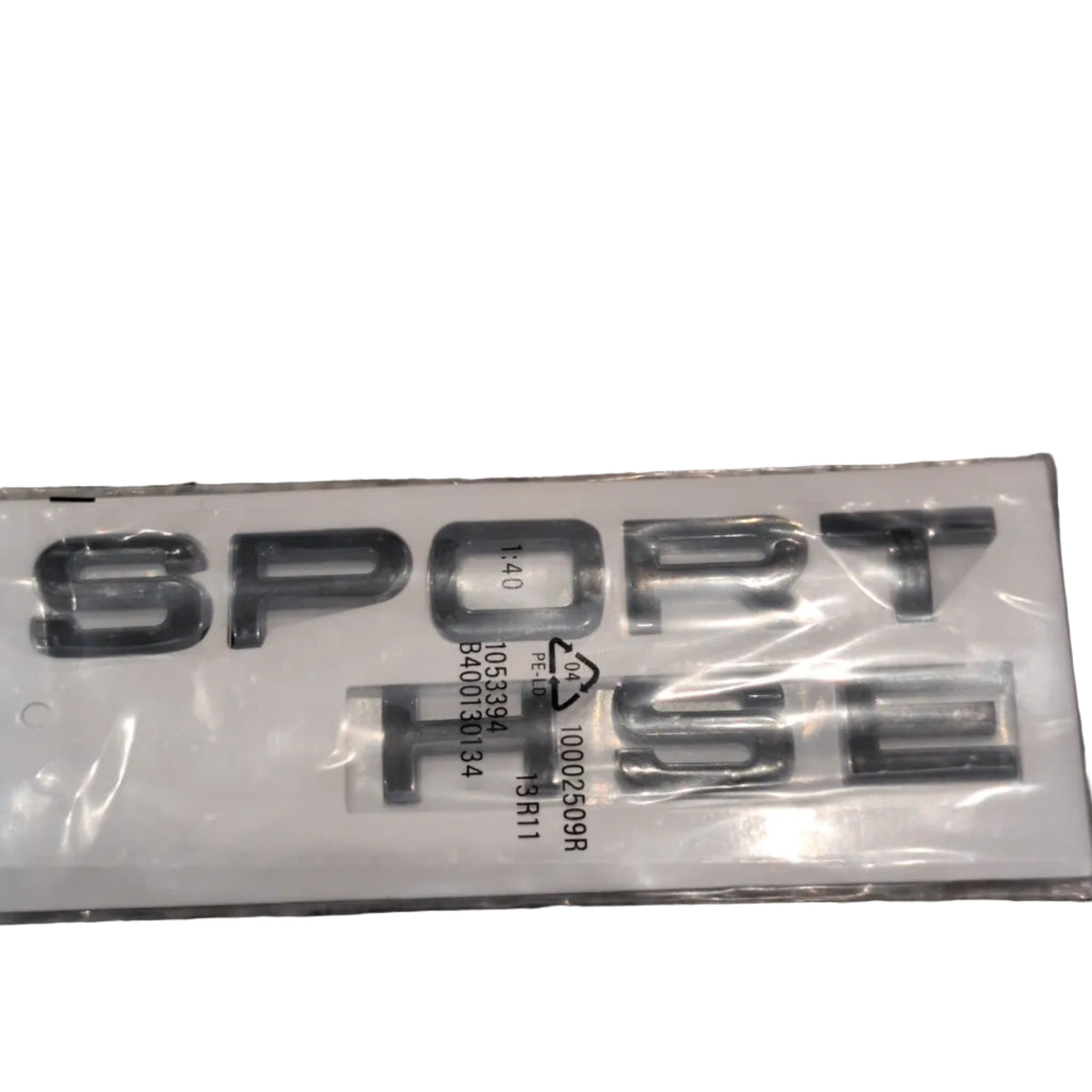 Range Rover Letters SPORT HSE Emblem Gloss Black