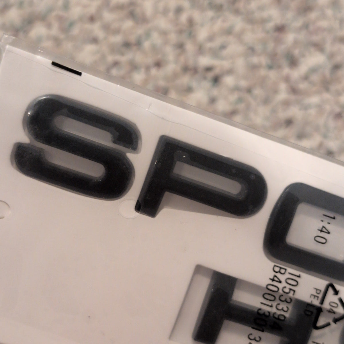 Range Rover Letters SPORT HSE Emblem Gloss Black