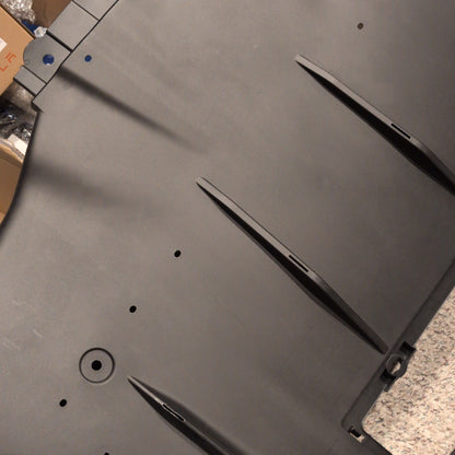 Tesla 1582583-00-D 2024 2025 model 3 Rear Bumper Under Tray Cover