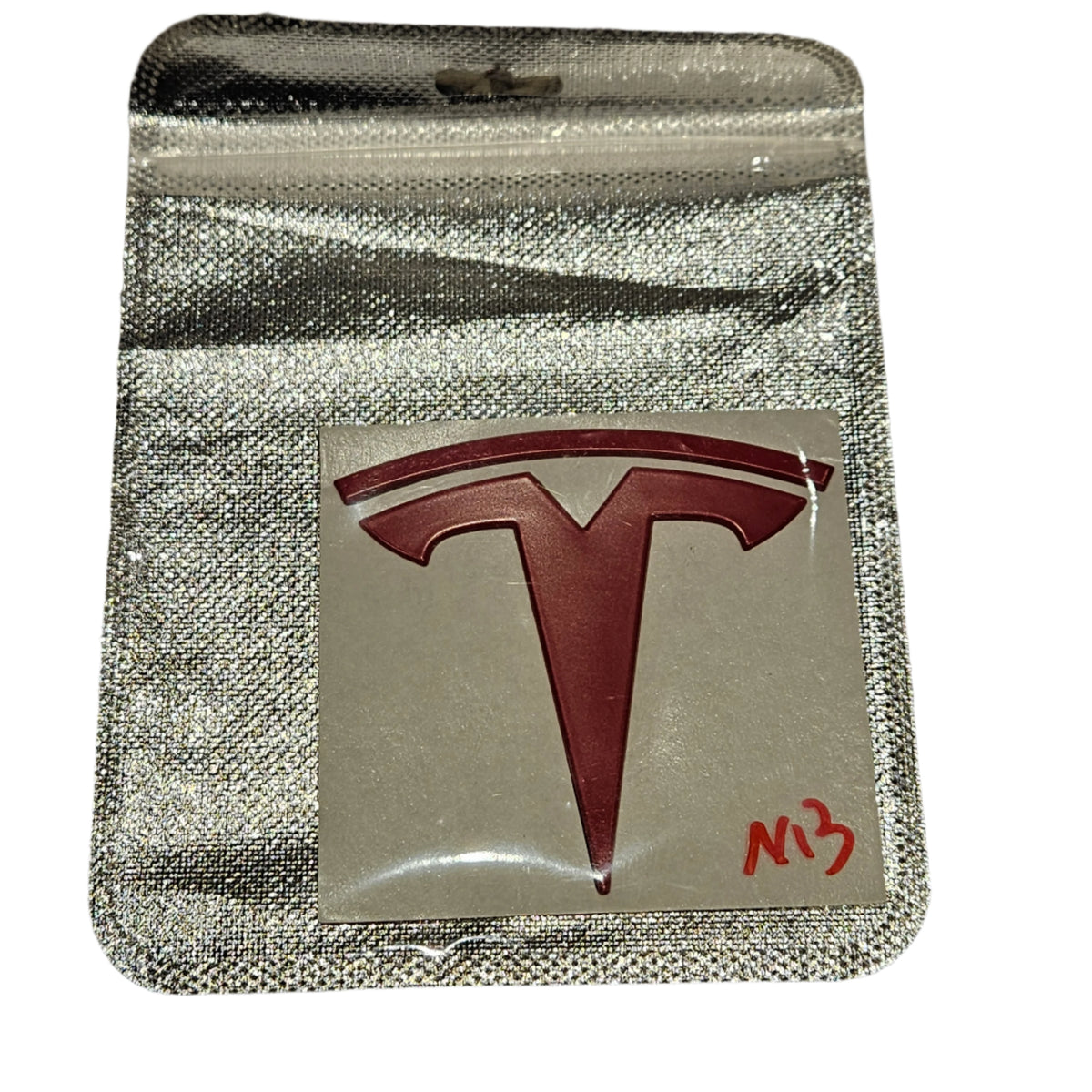 Tesla 3 Rear Monogram Tesla Emblem Logo Model 3 Rear Trunk Red NEW – Areion Auto Parts