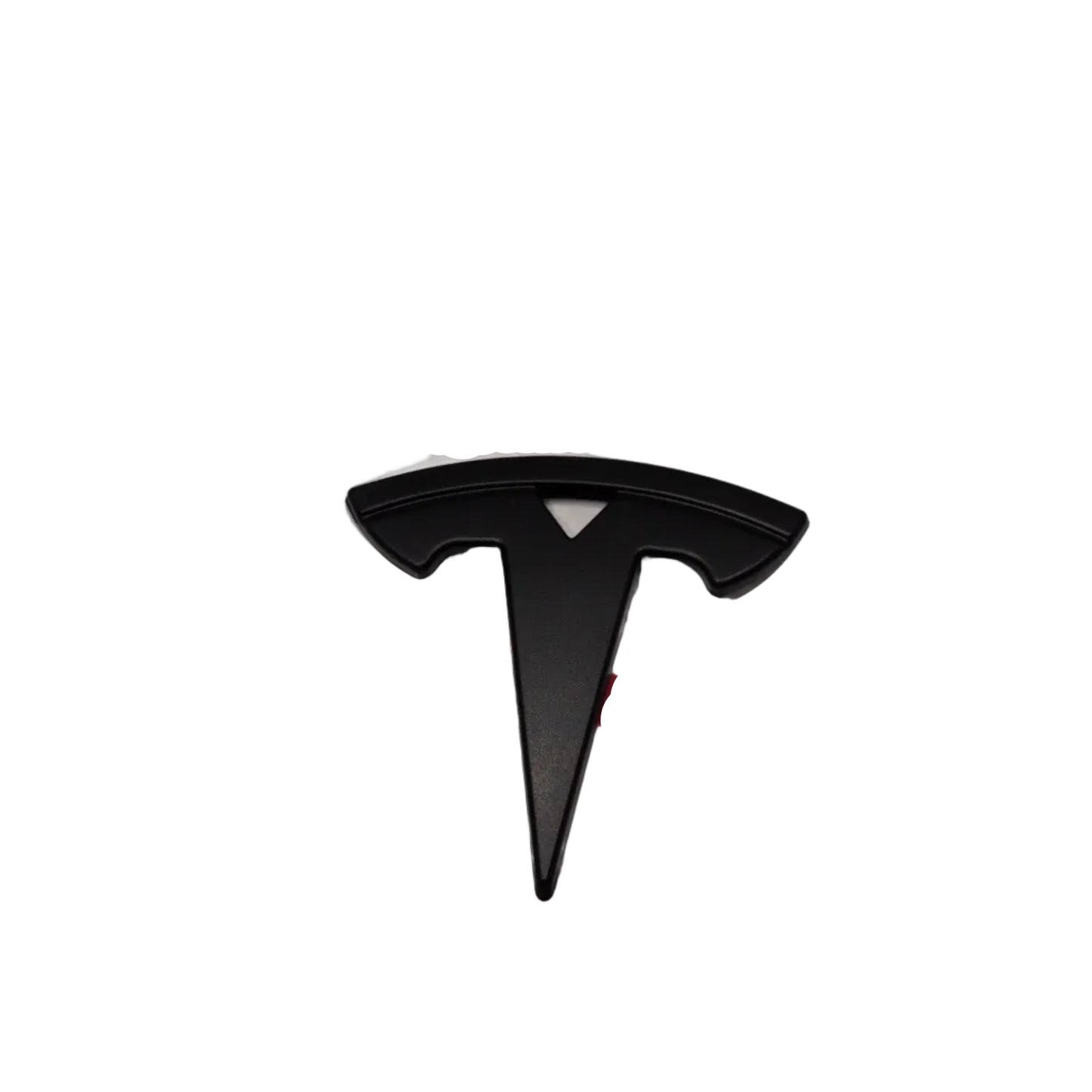 Tesla Steering Wheel Emblem Cap Matte Black