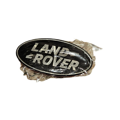 Land Rover Badge Front Trunk Black 8cm NEW
