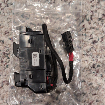 Tesla 1081037-02-H MY/3 Driver Door Window Switch Matte Black