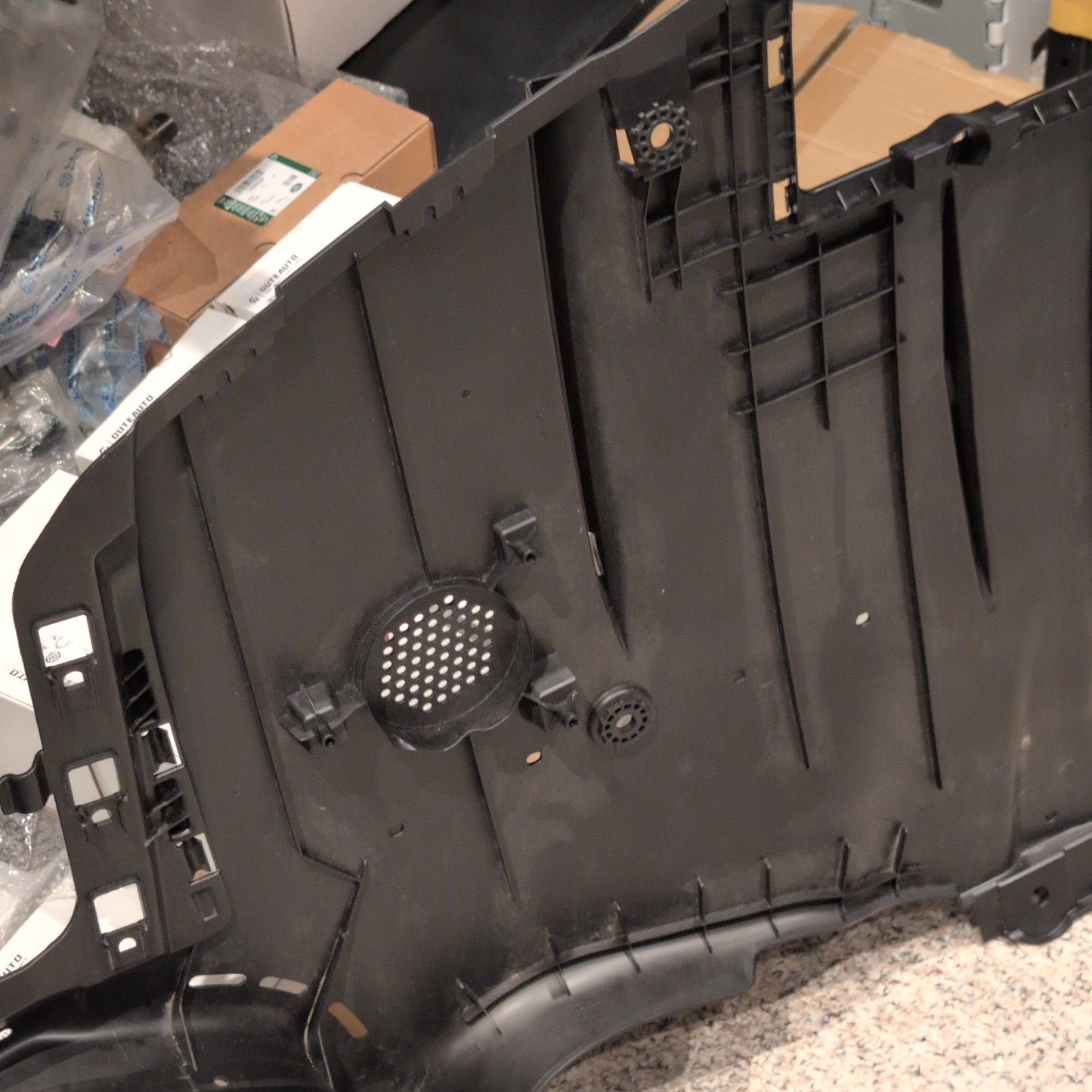 Tesla 1582583-00-D 2024 2025 model 3 Rear Bumper Under Tray Cover