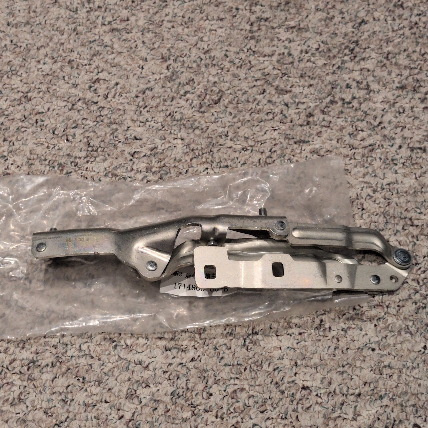 TESLA 1714863-00-B 2024 2025 Model 3 POWER TRUNK HINGE- LEFT HAND