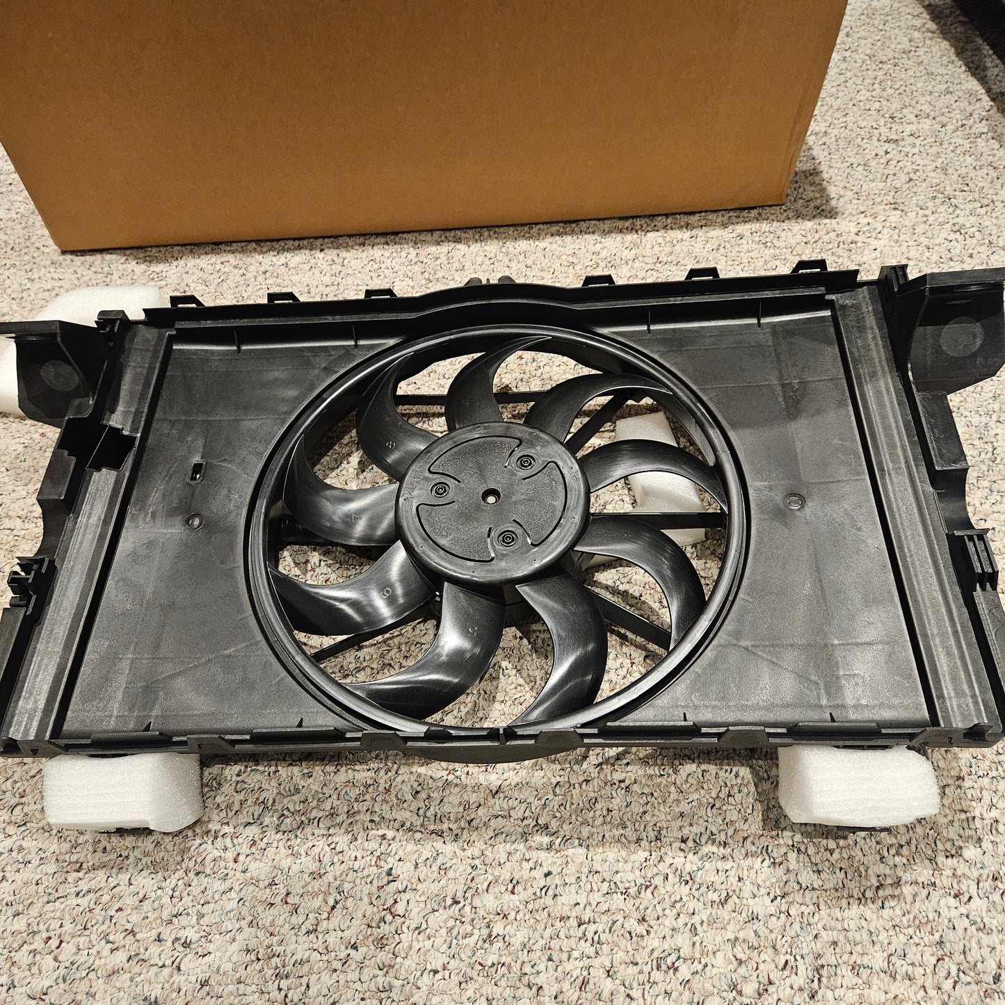 Tesla 1077084-00-E Model 3 Engine Cooling Fan Assembly