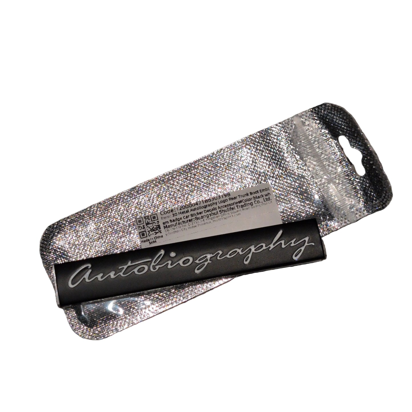 Range Rover Autobiography logo black withe