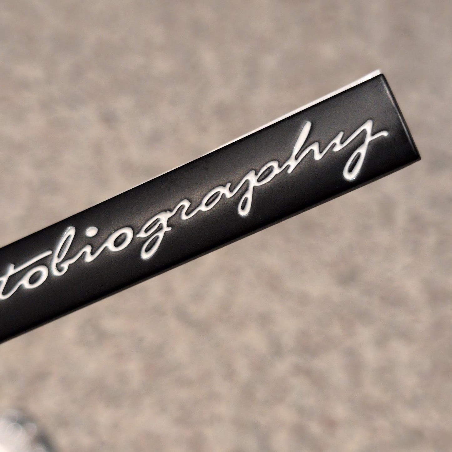 Range Rover Autobiography logo black withe