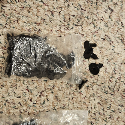 Tesla  Multi Purpose Clips Push Type Bumper/Fastener Rivets each