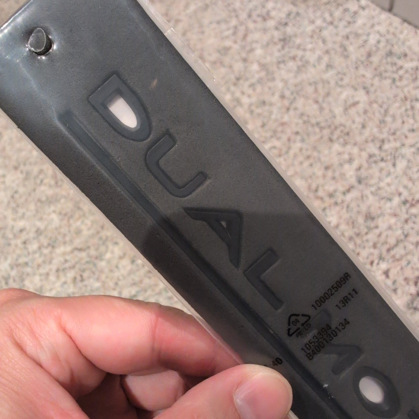 Tesla DUAL MOTOR logo Black